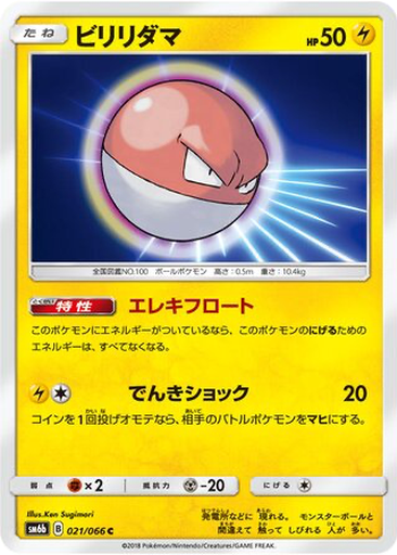 Voltorb 21 - Champion Road kart gorseli