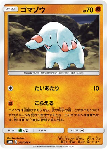 Phanpy 33 - Champion Road kart gorseli