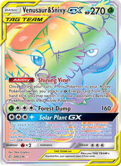 Venusaur & Snivy GX
