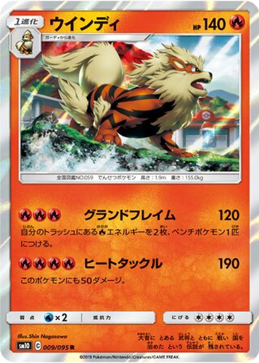 Arcanine 9 - Double Blaze kart gorseli