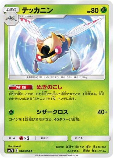 Ninjask 10 - Fairy Rise kart gorseli