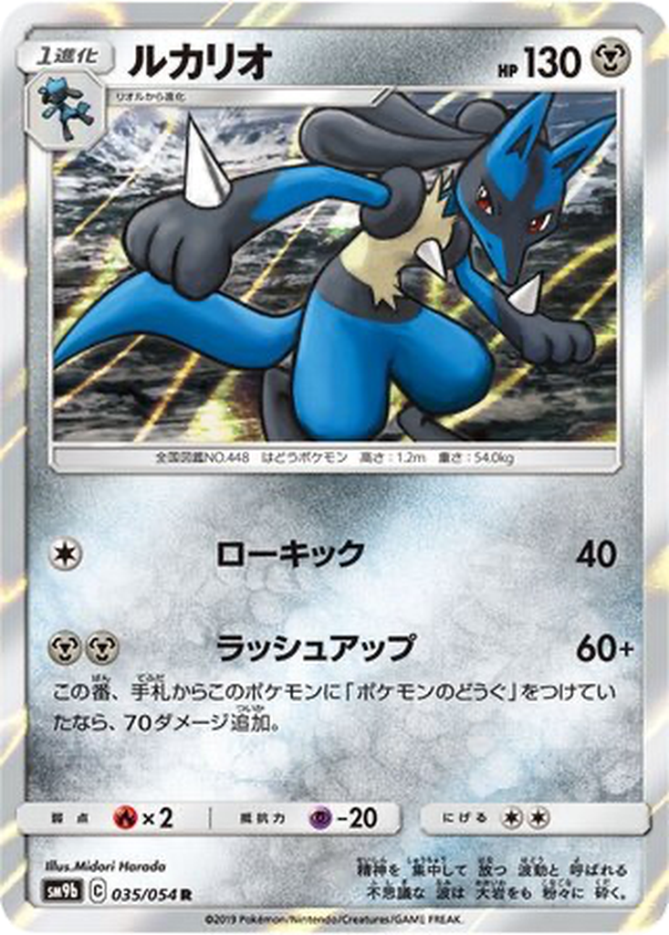 Lucario 35 - Full Metal Wall kart görseli