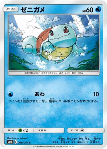 Squirtle 8 - Full Metal Wall kart gorseli