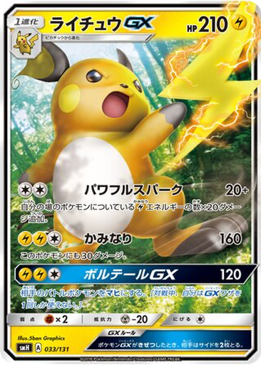 Raichu GX 33 - GX Starter Decks kart gorseli