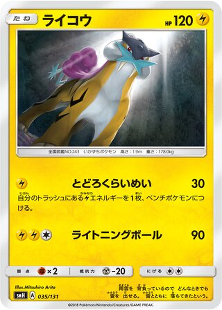 Raikou 35 - GX Starter Decks kart görseli