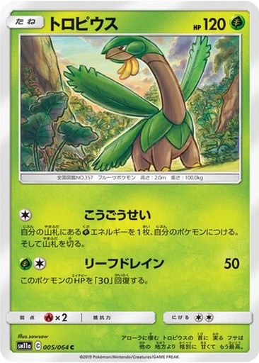 Tropius 5 - Remix Bout kart gorseli