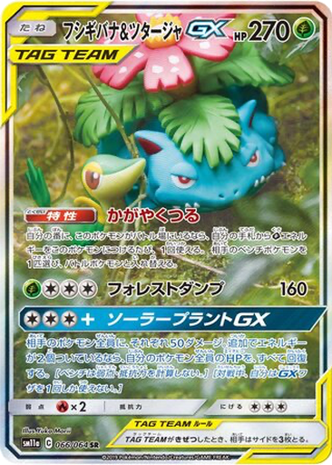 Venusaur & Snivy GX 66 - Remix Bout kart gorseli