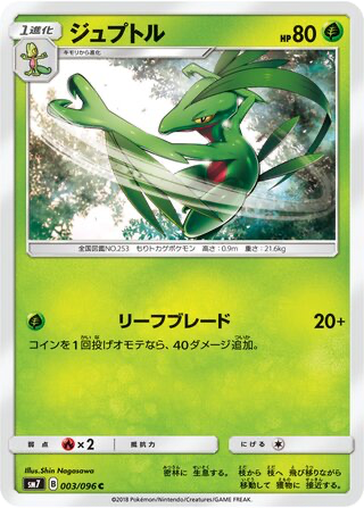 Grovyle 3 - Sky-Splitting Charisma kart görseli