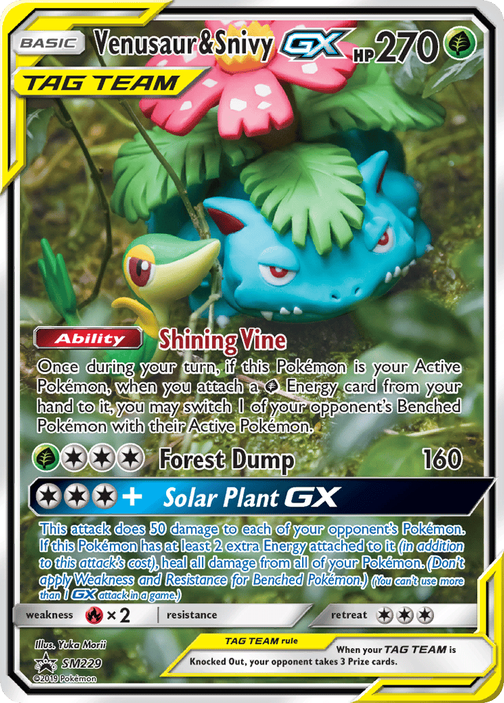 Venusaur & Snivy GX