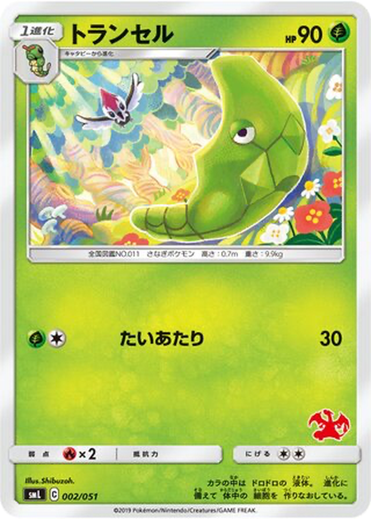 Metapod 2 - Sun & Moon Family Pokémon Card Game kart görseli
