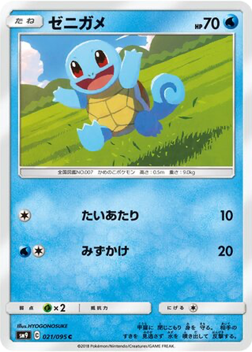 Squirtle 21 - Tag Bolt kart gorseli