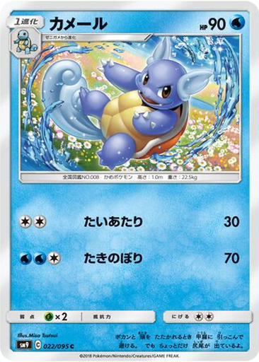 Wartortle 22 - Tag Bolt kart gorseli