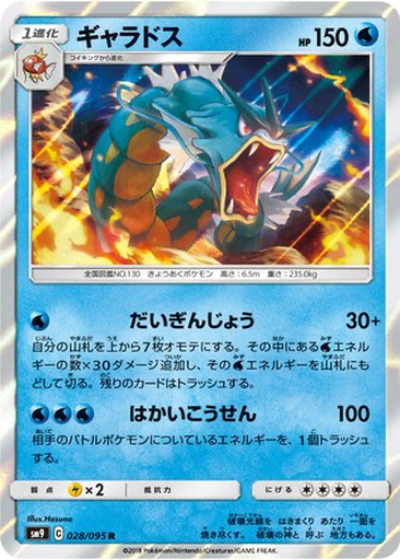 Gyarados 28 - Tag Bolt kart gorseli