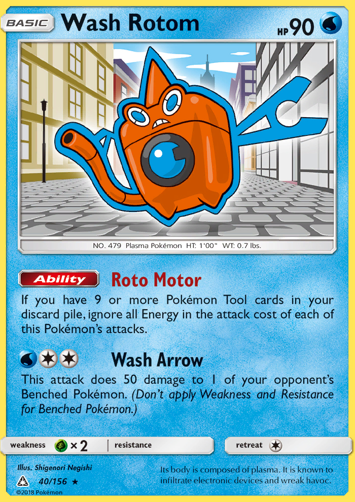 Wash Rotom