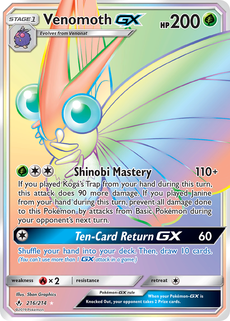 Venomoth GX