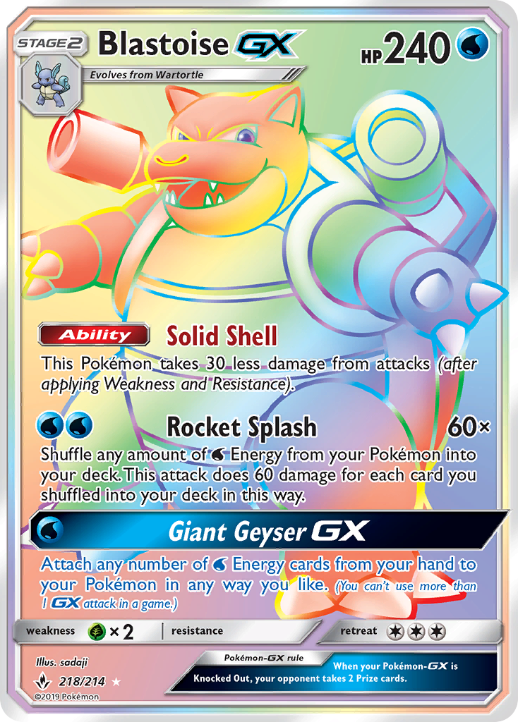 Blastoise GX