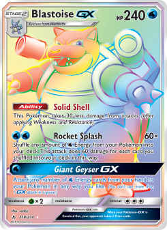 Blastoise GX