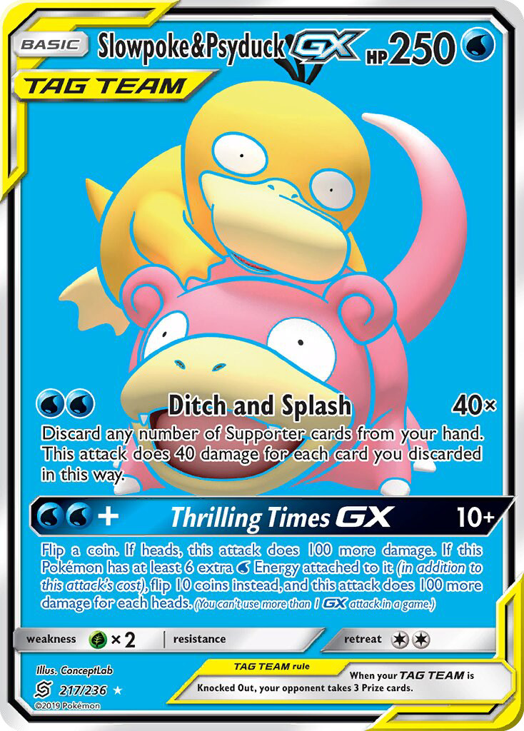 Slowpoke & Psyduck GX