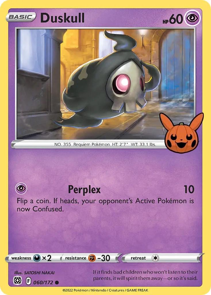 Duskull 60 - Pokemon Trick or Trade 2022 kart görseli