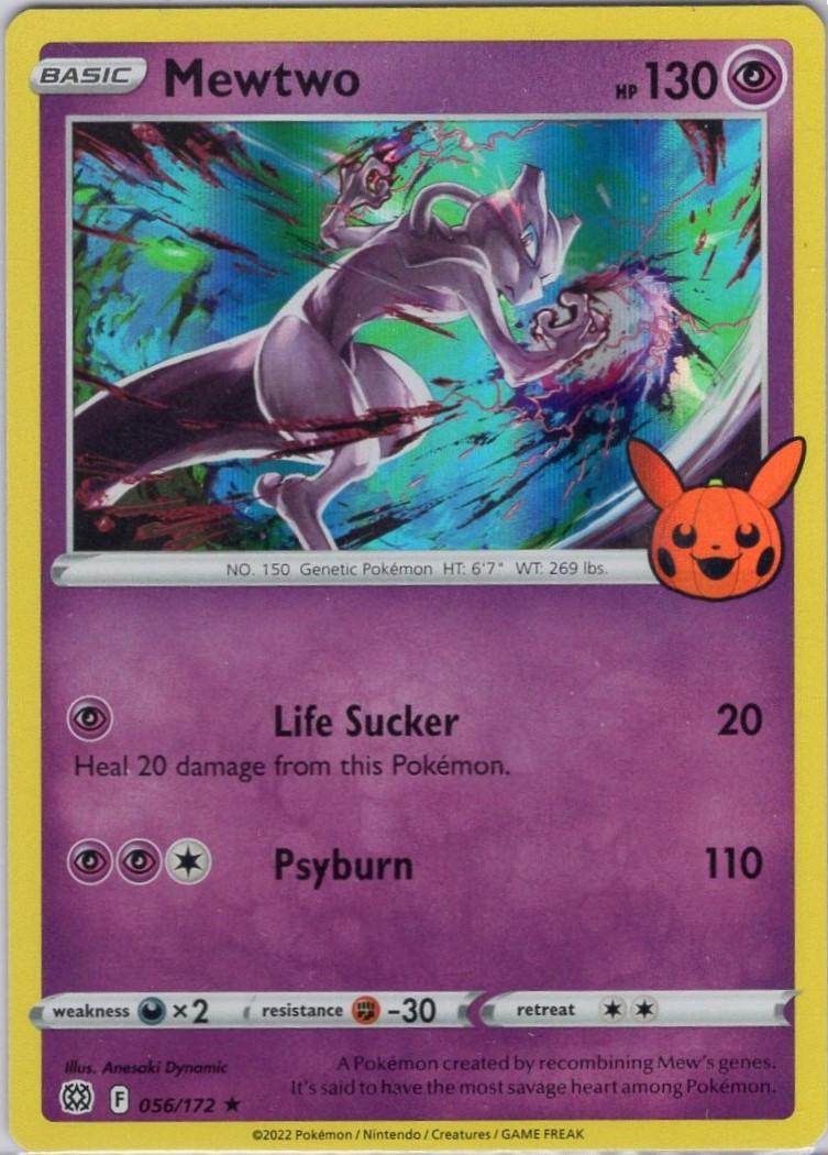 Mewtwo [Holo] 56 - Pokemon Trick or Trade 2022 kart görseli