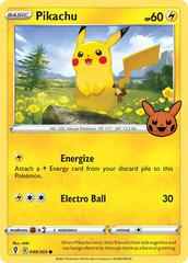 Pikachu 49 - Pokemon Trick or Trade 2022 kart gorseli