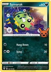 Spinarak 102 - Pokemon Trick or Trade 2022 kart gorseli