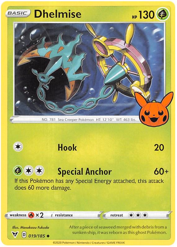 Dhelmise 19 - Pokemon Trick or Trade 2023 kart görseli