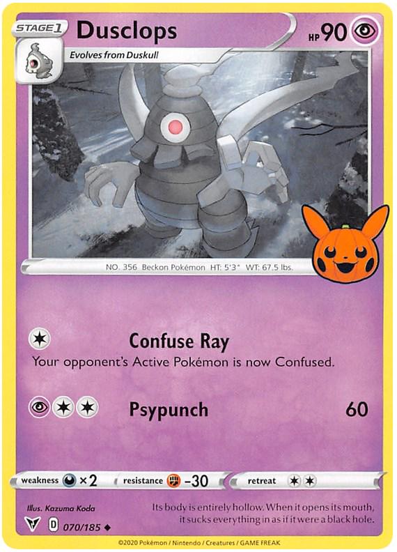 Dusclops 70 - Pokemon Trick or Trade 2023 kart görseli