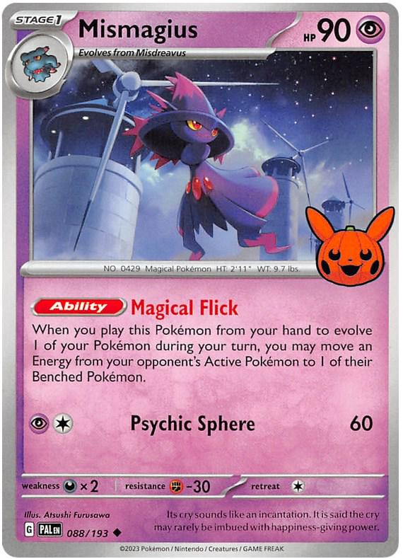 Mismagius 88 - Pokemon Trick or Trade 2023 kart görseli