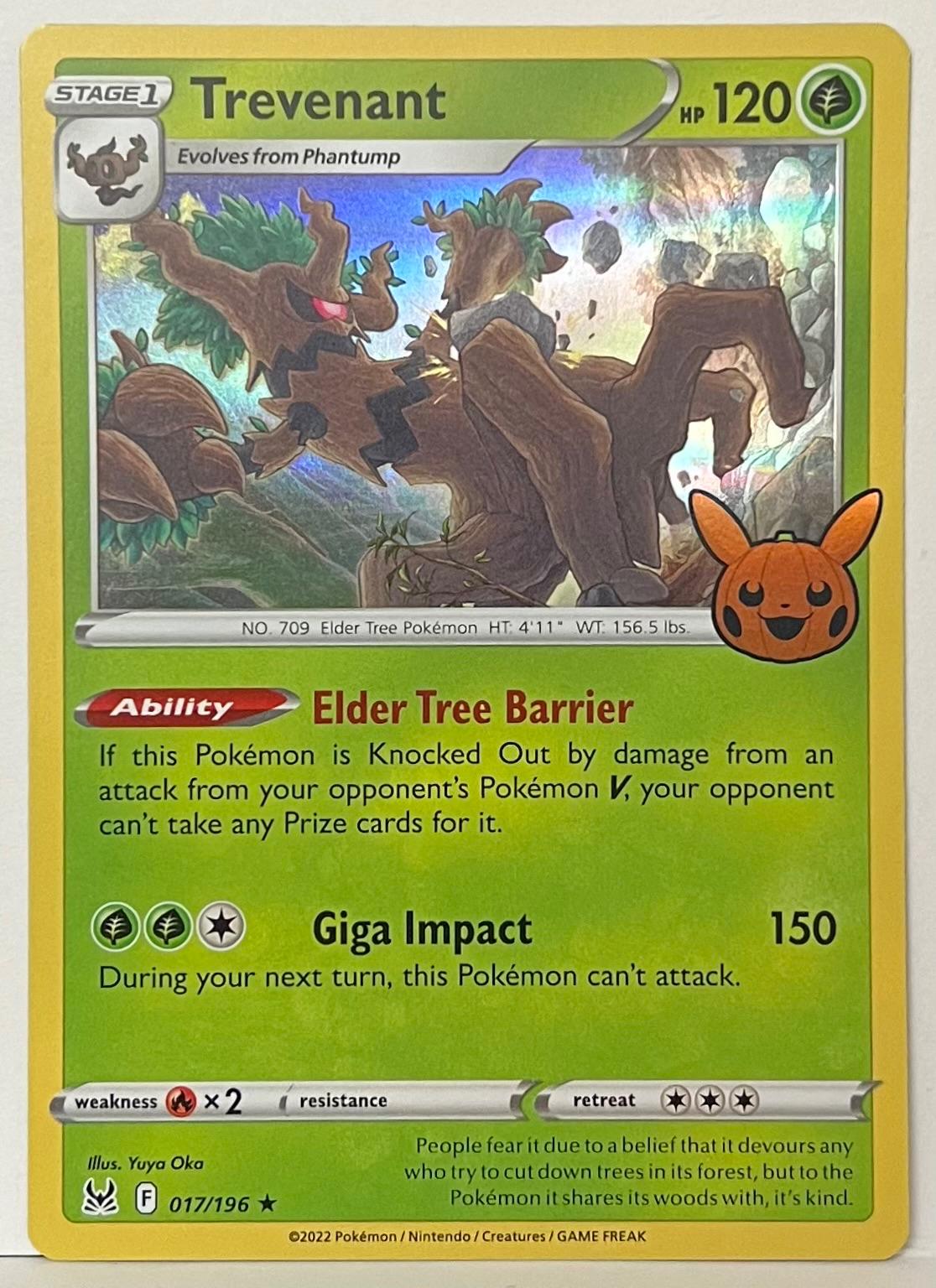 Trevenant [Holo] 17 - Pokemon Trick or Trade 2023 kart görseli
