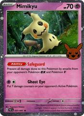 Mimikyu 37 - Pokemon Trick or Trade 2024 kart gorseli