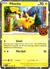 Pikachu 18 - Pokemon Trick or Trade 2024 kart gorseli
