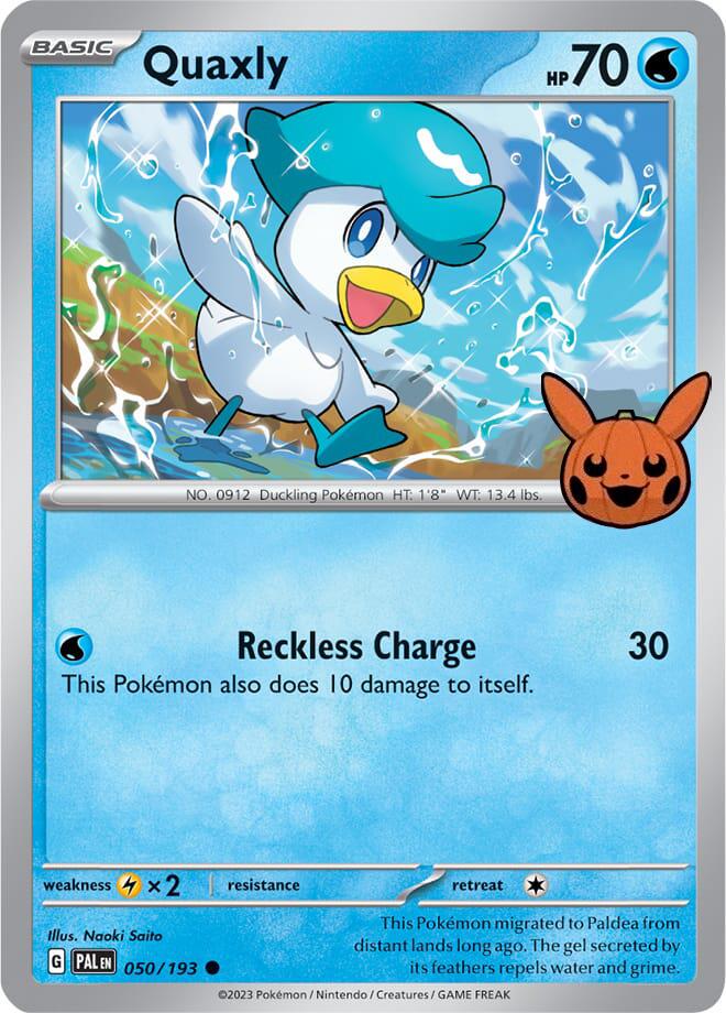 Quaxly 50 - Pokemon Trick or Trade 2024 kart görseli