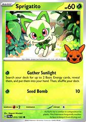 Sprigatito 12 - Pokemon Trick or Trade 2024 kart gorseli