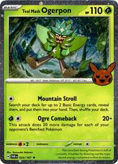 Teal Mask Ogerpon 24 - Pokemon Trick or Trade 2024 kart gorseli
