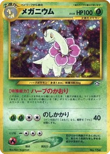 Meganium kart görseli
