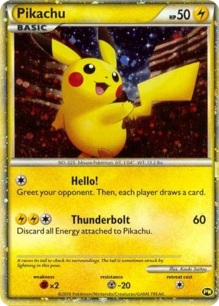 Pikachu 1 - Pikachu World kart görseli