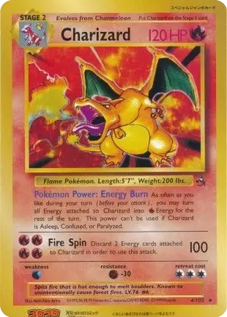 Charizard 121 - Unnumbered Promos kart görseli