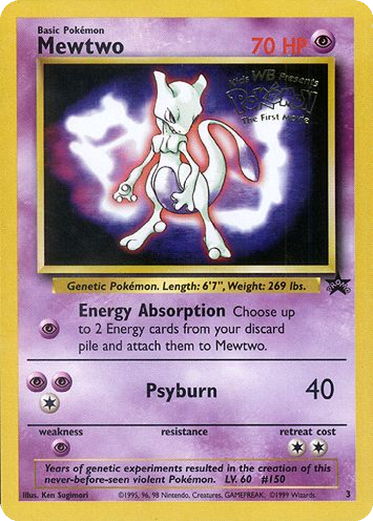 Mewtwo 66 - Unnumbered Promos kart görseli