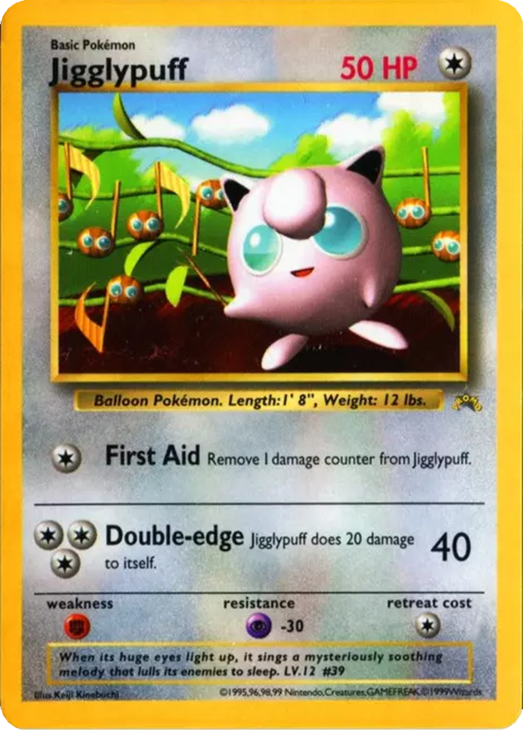Jigglypuff 70 - Unnumbered Promos kart görseli