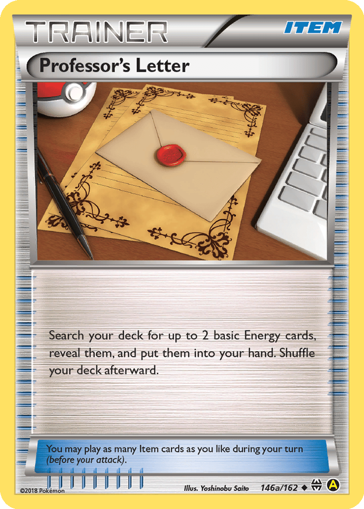 Professor's Letter 146a - BREAKthrough kart gorseli