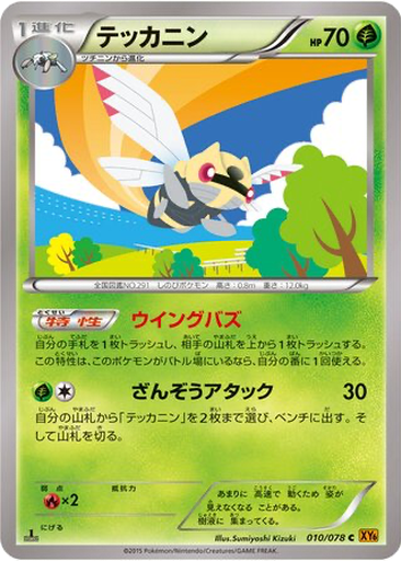 Ninjask 10 - Emerald Break kart gorseli