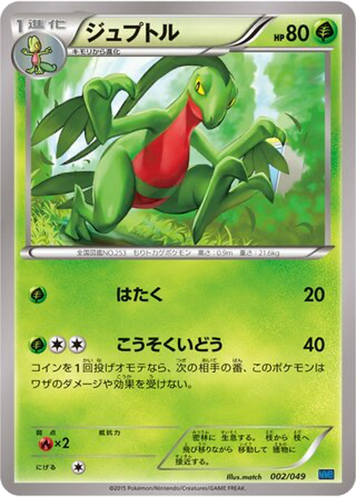 Grovyle 2 - M Master Deck Build Box Speed Style kart görseli
