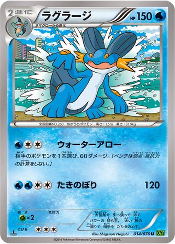 Swampert 14 - Tidal Storm kart görseli