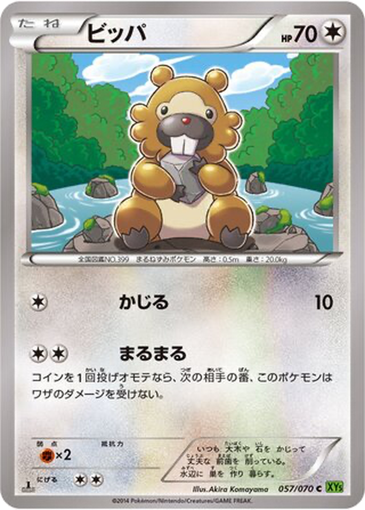 Bidoof 57 - Tidal Storm kart görseli