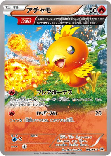 Torchic kart görseli