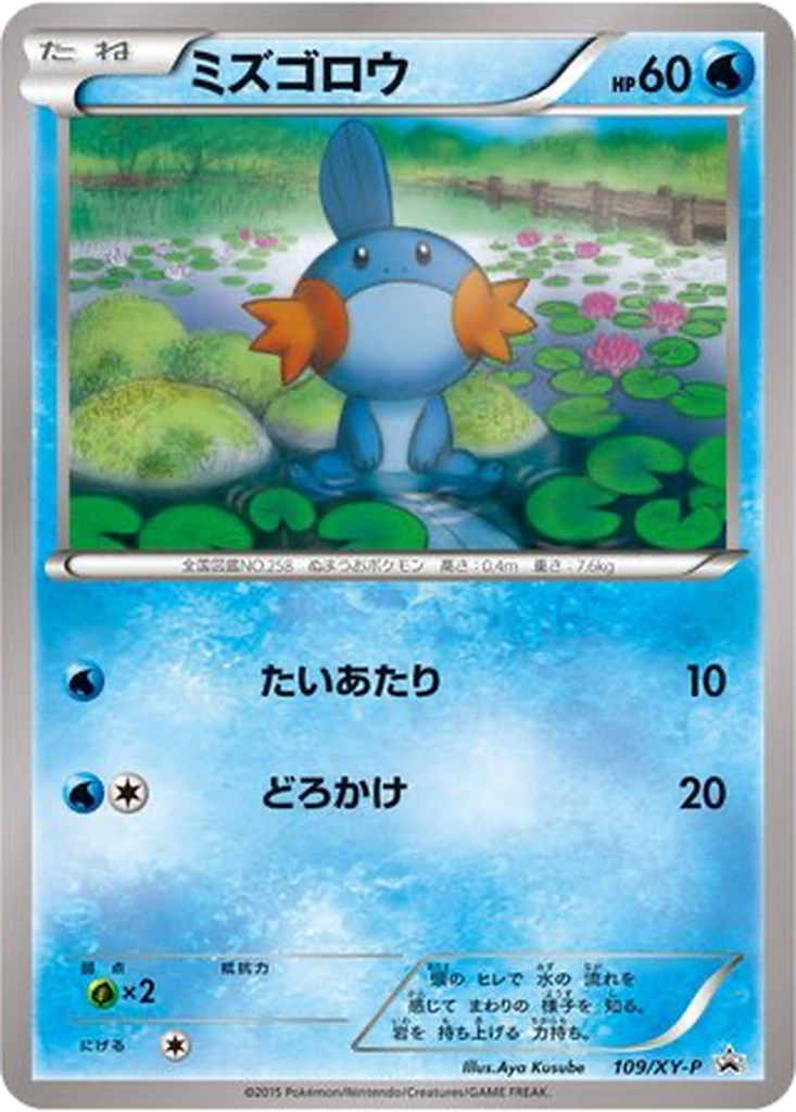 Mudkip 109 - XY Promos kart görseli