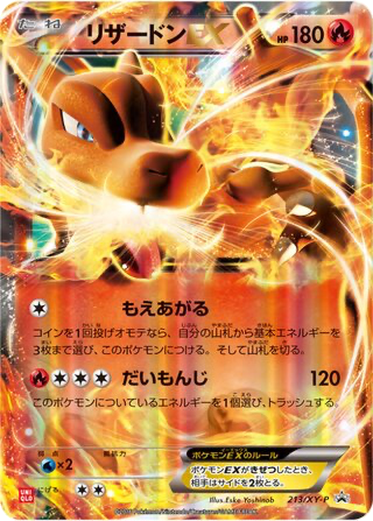 Charizard EX 213 - XY Promos kart görseli