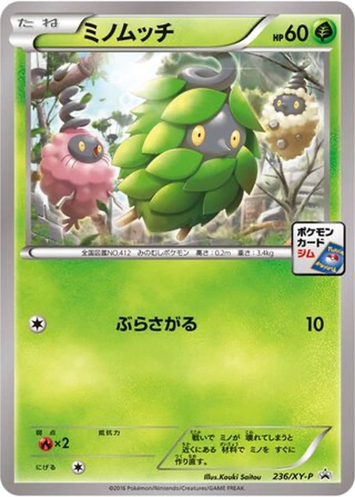 Burmy 236 - XY Promos kart görseli