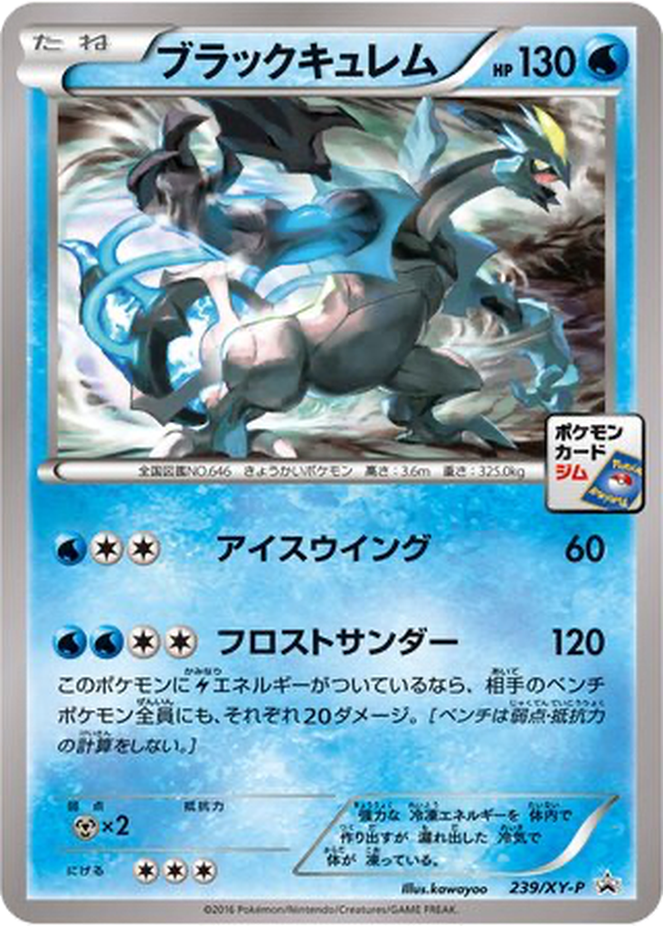 Black Kyurem 239 - XY Promos kart görseli